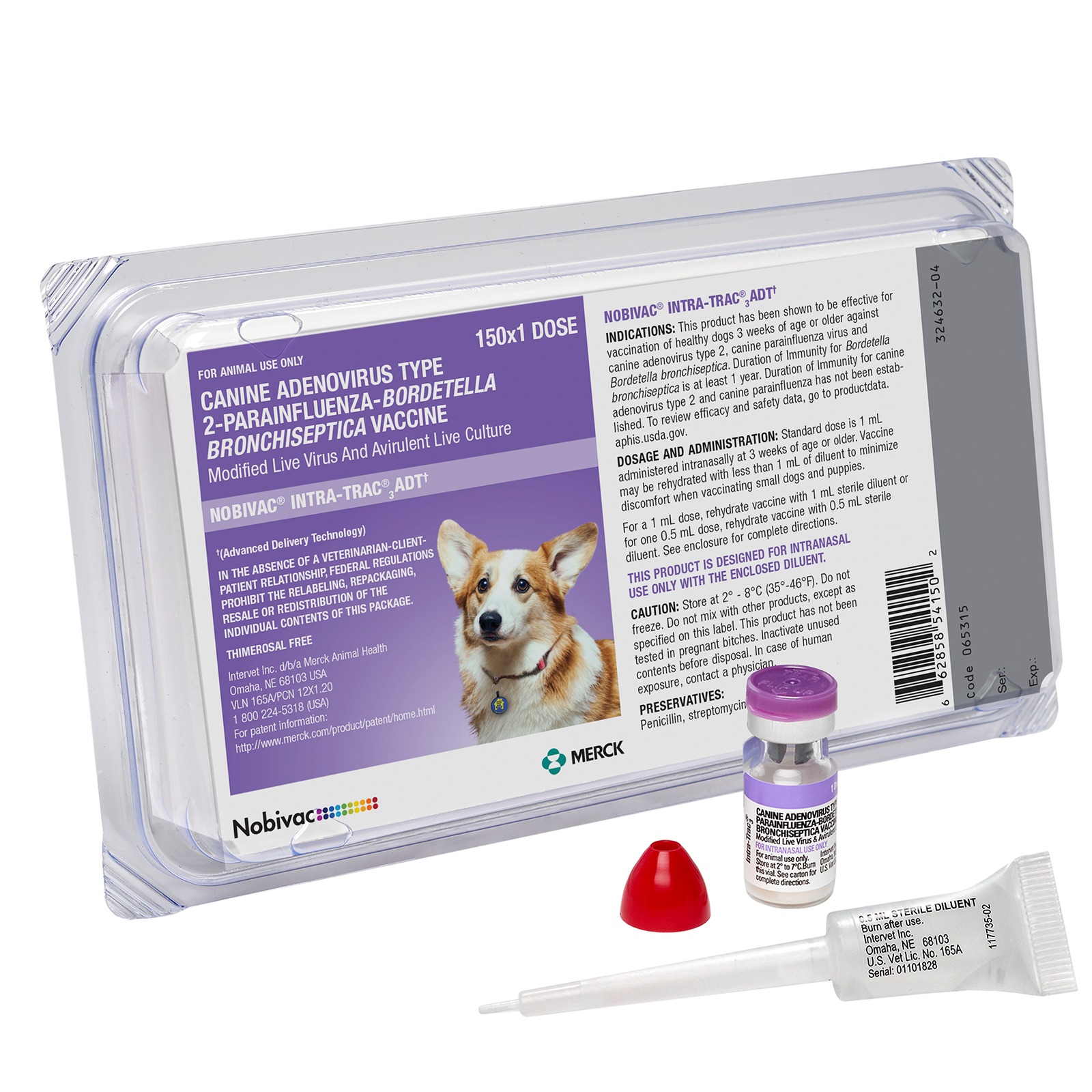 NOBIVAC® INTRA-TRAC®₃ ADT† - Merck Animal Health USA