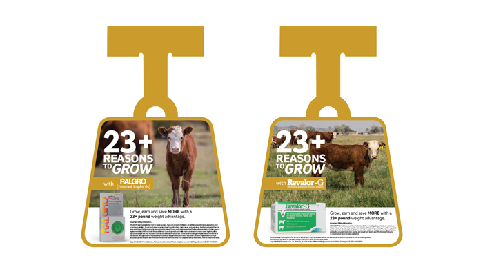 RALGRO&reg; / REVALOR&reg;-G Two-Sided Dangler