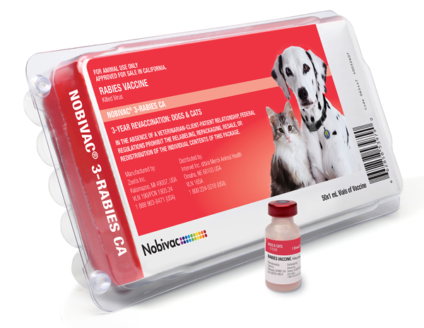 Nobivac® 3-Rabies CA Vaccine - Merck Animal Health USA