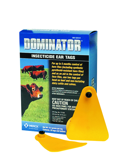 DOMINATOR® INSECTICIDE EAR TAGS