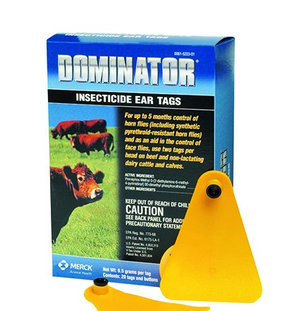 Dominator Insecticide Ear Tags Merck Animal Health Usa