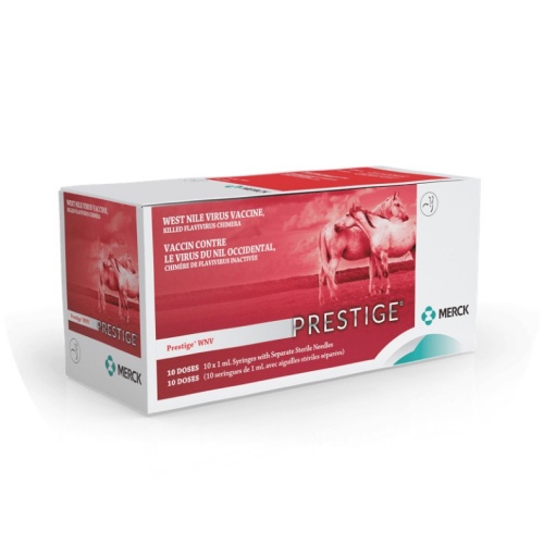 PRESTIGE® WNV vaccine product box