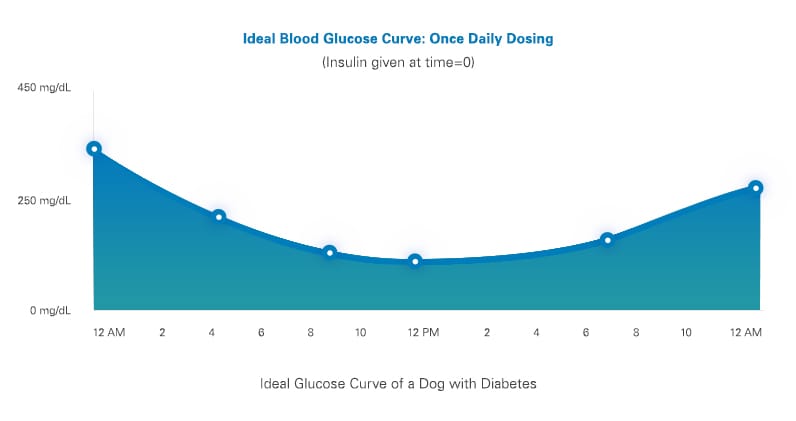 This image has an empty alt attribute; its file name is gc-dogs-ideal-blood-glucose-curve.jpg