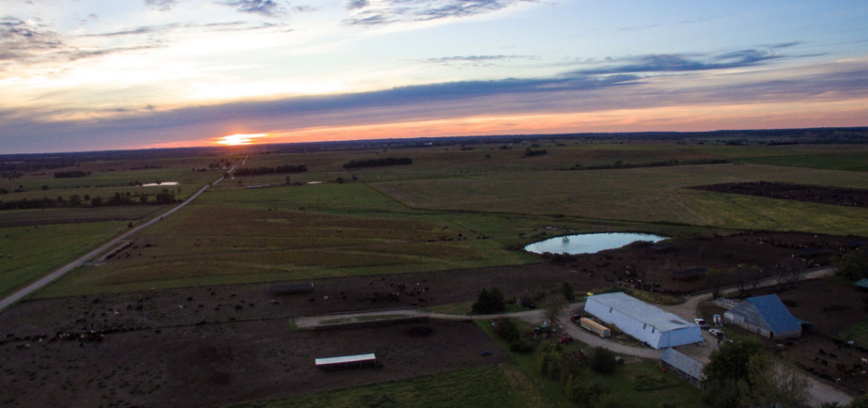 Aerial view of Eastwood Ranch