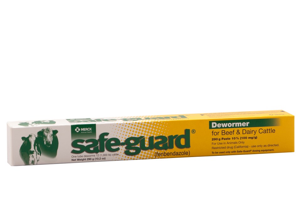 SAFE-GUARD Paste for Cattle