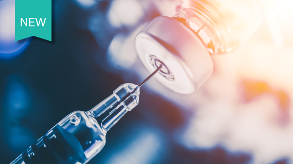 syringe and vaccine