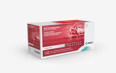 PRESTIGE® West Nile Virus WNV Vaccines product package