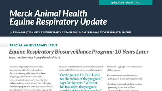 Merck Animal Health Equine Respiratory Update Spring 2019