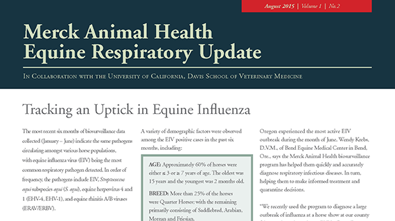 Merck Animal Health Equine Respiratory Update Fall 2015