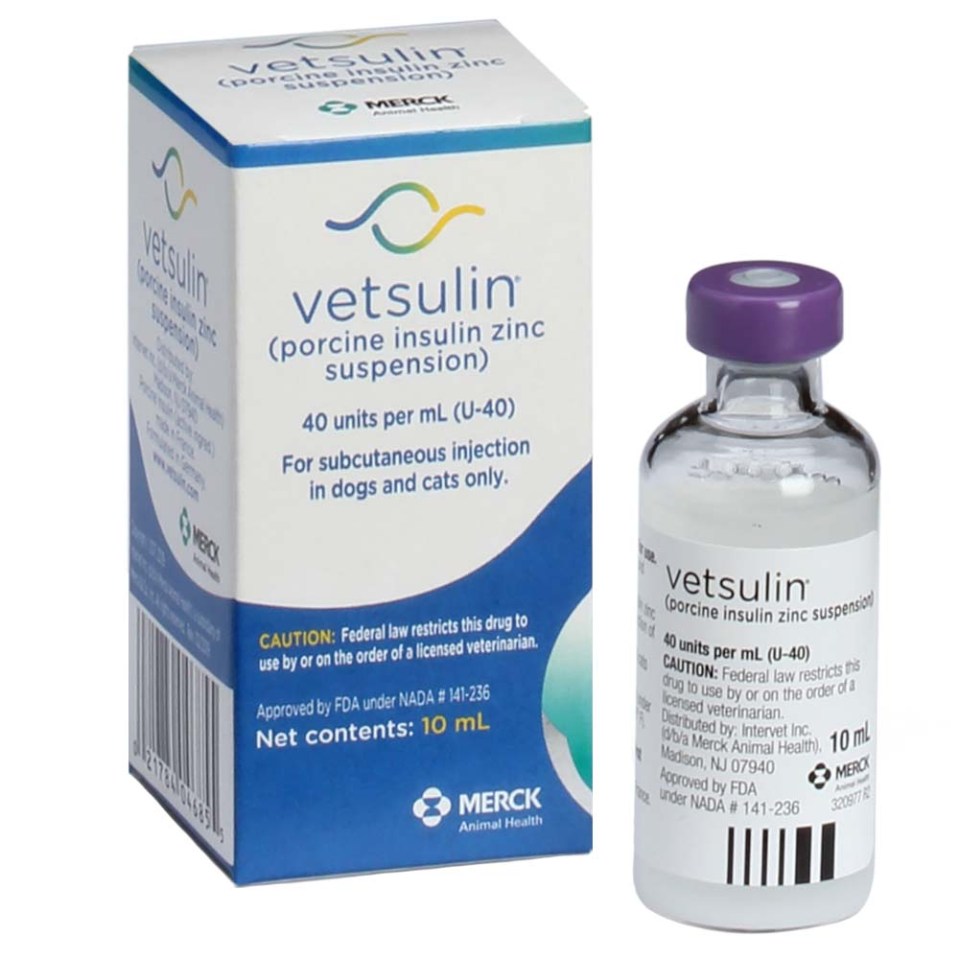 vetsulin for cats dosage