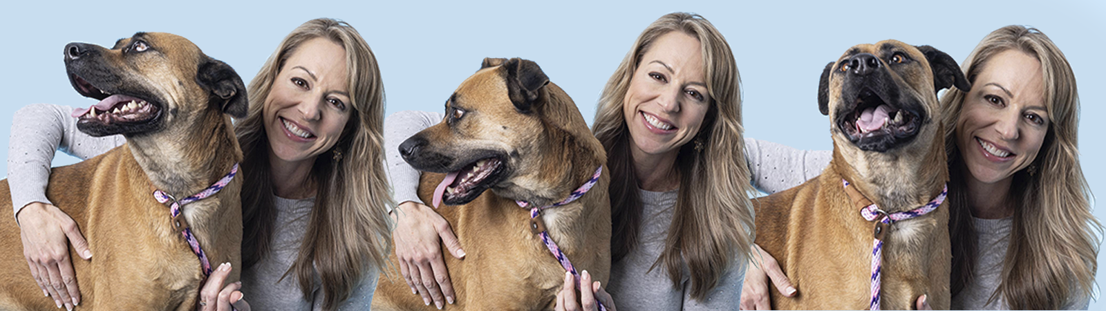 Dr. Erin Hatcher and faithful furry friend