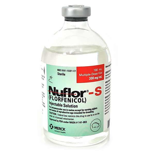 Nuflor-S 100mL product bottle