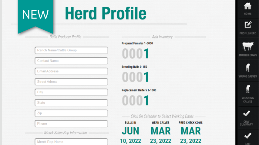 Herd Health Manager, new tool for customizing herd health plans