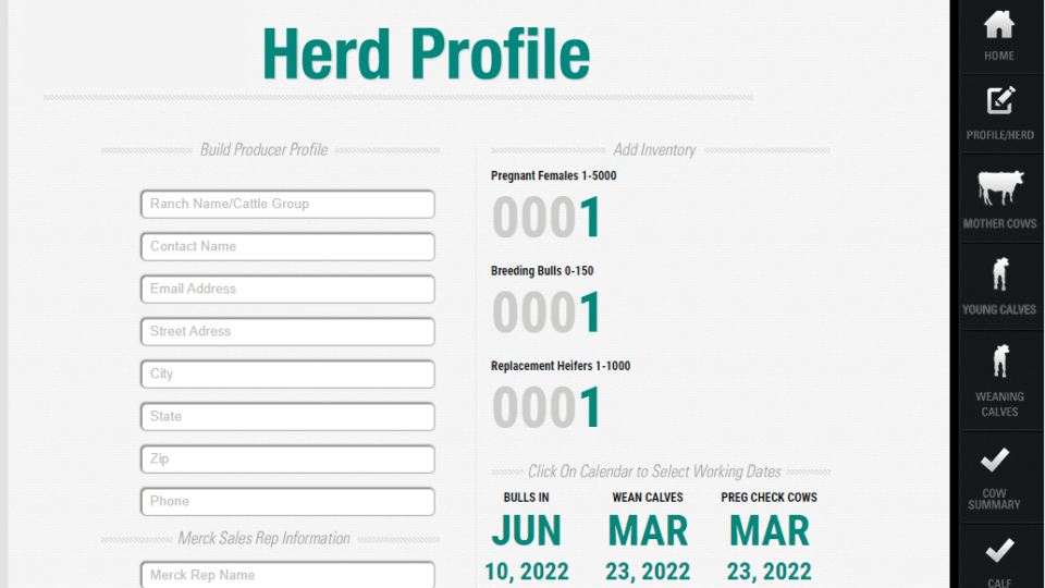 Herd Health Manager, new tool for customizing herd health plans