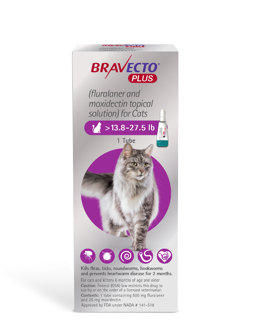 BRAVECTO PLUS for Cats Merck Animal Health USA
