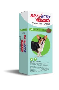 Bravecto Flea/Tick Chewable for Dogs (1 chew = 3 months protection