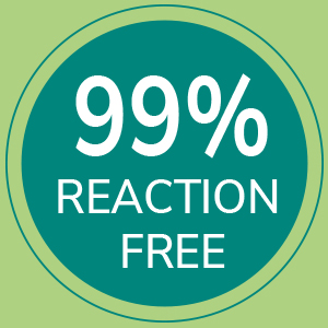 99 percent reaction-free icon