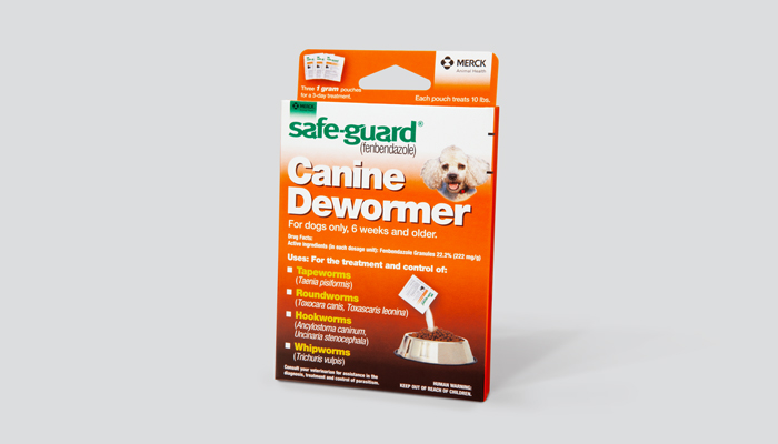 SAFE-GUARD (fenbendazole) Canine 1gm package