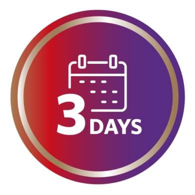 Bravecto icons 3 days calendar